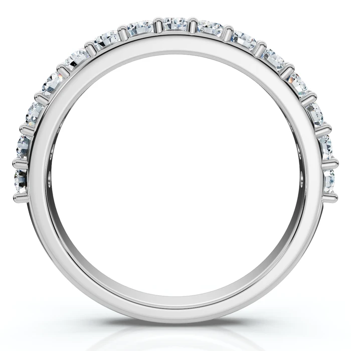 1/2Ct Diamond Anniversary Wedding Ring 14k Gold Lab Grown EF/VS