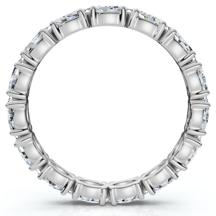 3/4Ct Marquise East To West Diamond Eternity Ring 14k Gold Lab Grown