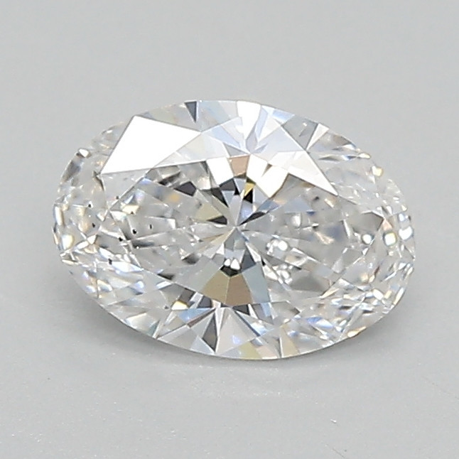 0.63-Carat Oval Lab Grown Diamond