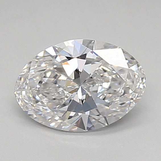 0.66-Carat Oval Lab Grown Diamond