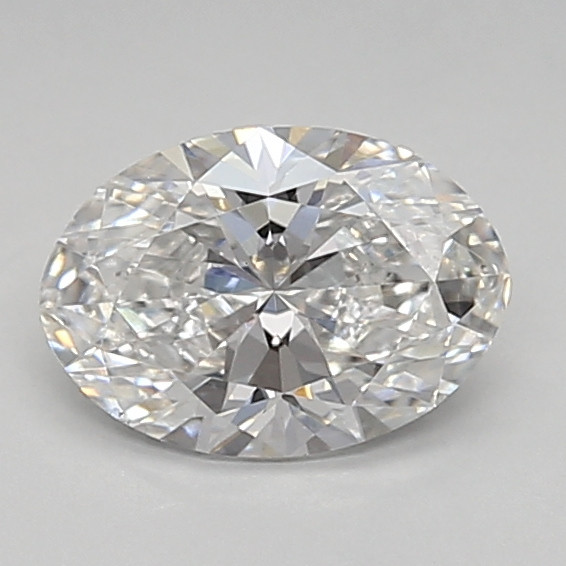 0.76-Carat Oval Lab Grown Diamond