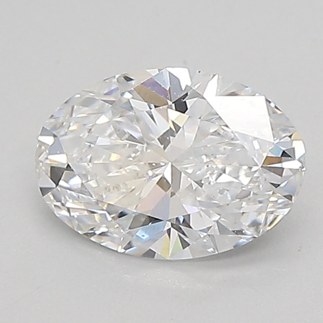 0.78-Carat Oval Lab Grown Diamond