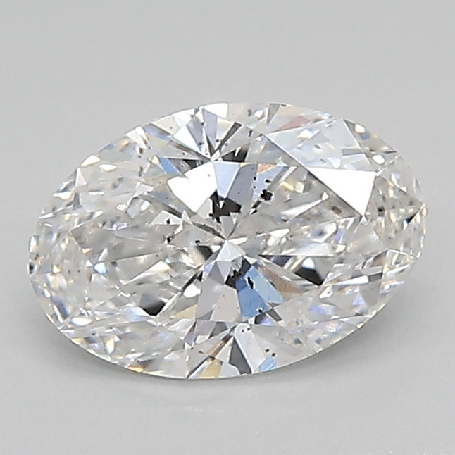 0.79-Carat Oval Lab Grown Diamond
