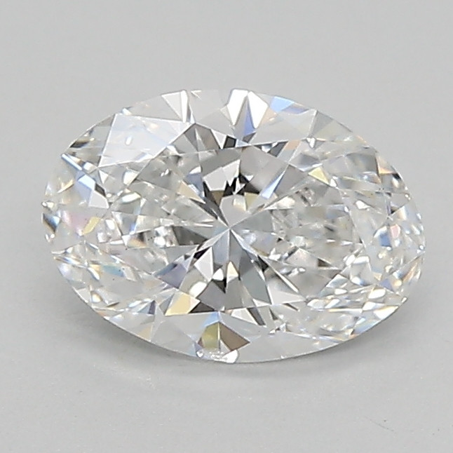 0.8-Carat Oval Lab Grown Diamond