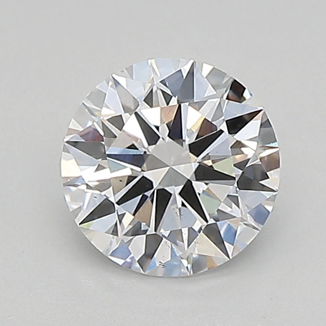0.89-Carat Round Lab Grown Diamond