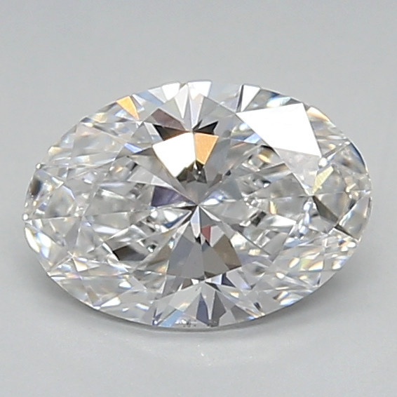 0.9-Carat Oval Lab Grown Diamond