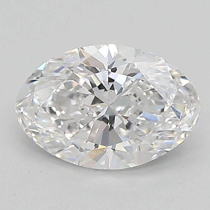0.9-Carat Oval Lab Grown Diamond