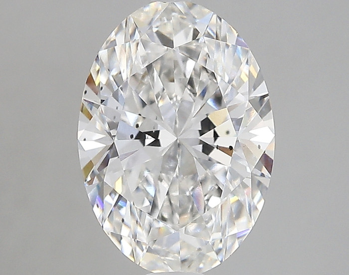 3.09-Carat Oval Lab Grown Diamond