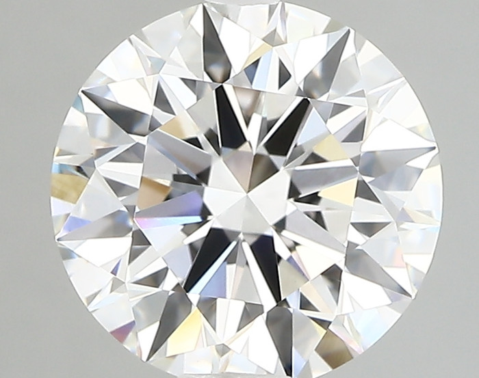 3.09-Carat Round Lab Grown Diamond