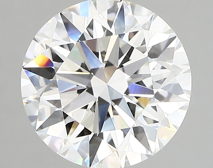 3.08-Carat Round Lab Grown Diamond