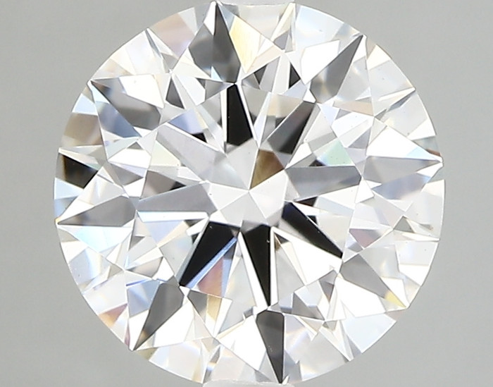 3.09-Carat Round Lab Grown Diamond