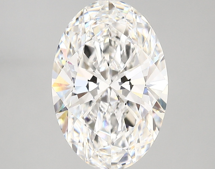 3.09-Carat Oval Lab Grown Diamond