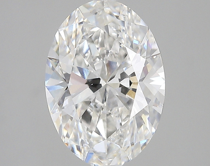 3.17-Carat Oval Lab Grown Diamond