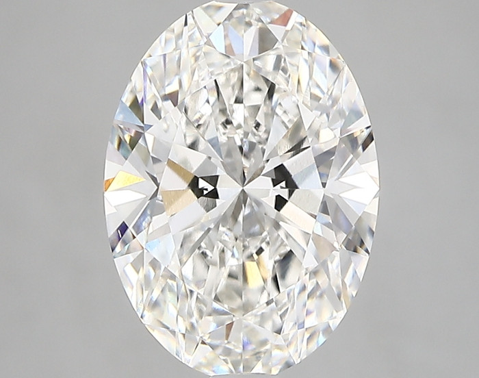 3.08-Carat Oval Lab Grown Diamond