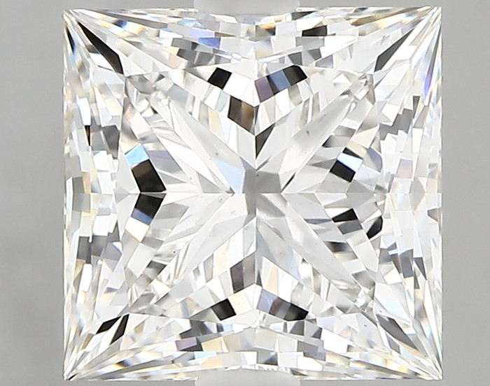 4-Carat Princess Lab Grown Diamond