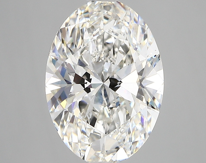 3.37-Carat Oval Lab Grown Diamond