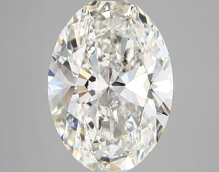 3.43-Carat Oval Lab Grown Diamond