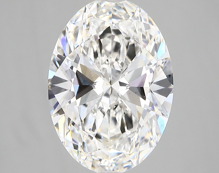 3.68-Carat Oval Lab Grown Diamond