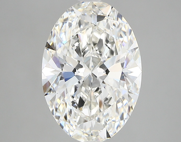 3.41-Carat Oval Lab Grown Diamond