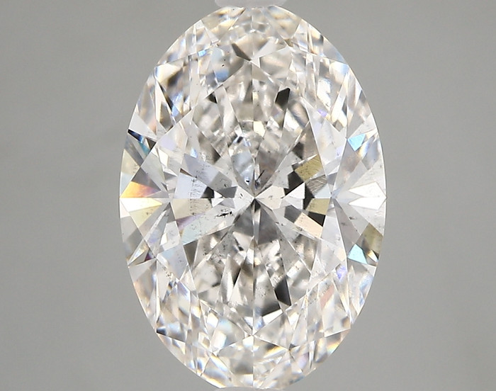 3.68-Carat Oval Lab Grown Diamond