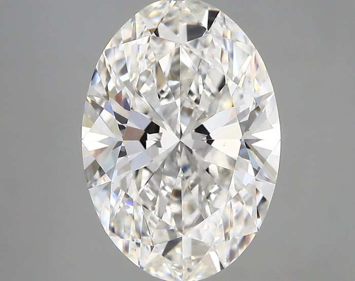 3.58-Carat Oval Lab Grown Diamond
