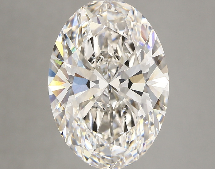 5.03-Carat Oval Lab Grown Diamond