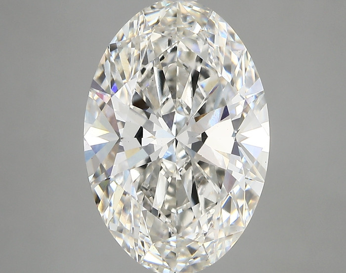 5.02-Carat Oval Lab Grown Diamond