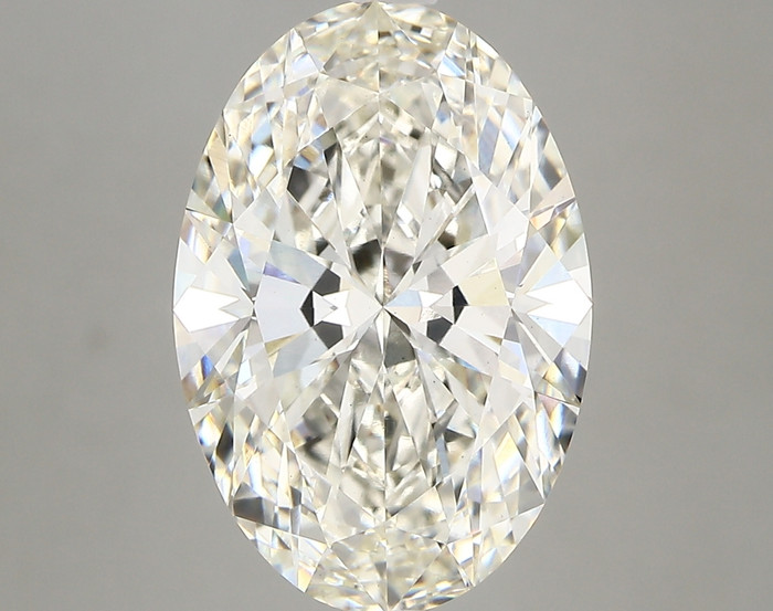5.06-Carat Oval Lab Grown Diamond