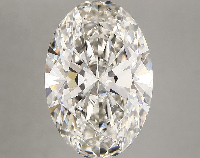 5.07-Carat Oval Lab Grown Diamond