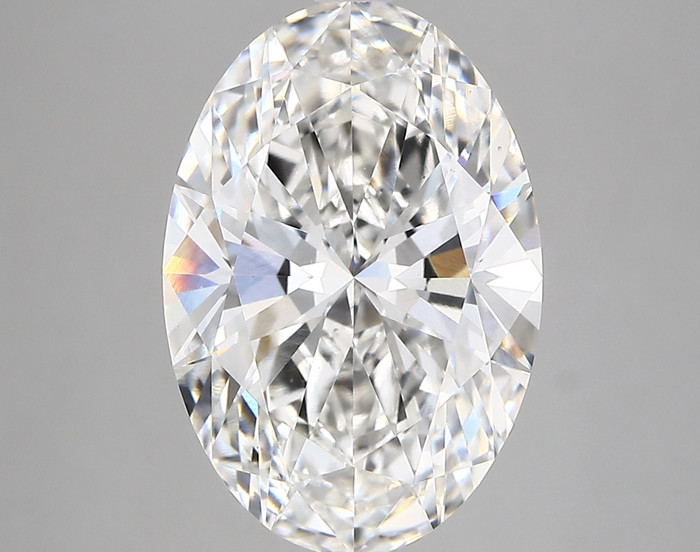 5.03-Carat Oval Lab Grown Diamond