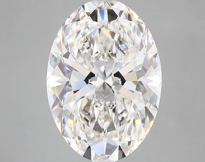 5.27-Carat Oval Lab Grown Diamond