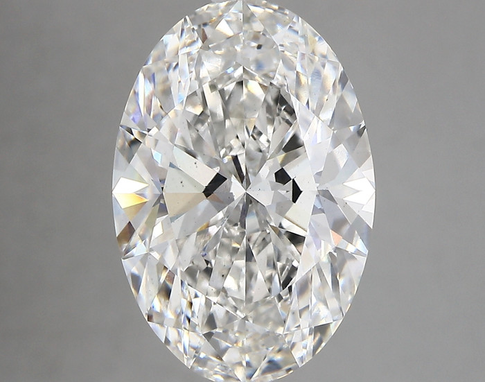5.64-Carat Oval Lab Grown Diamond