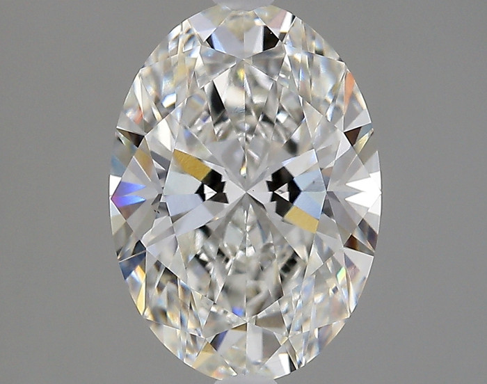 3.06-Carat Oval Lab Grown Diamond