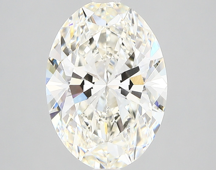 3.21-Carat Oval Lab Grown Diamond