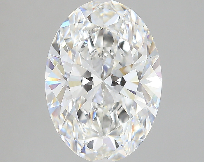 3.21-Carat Oval Lab Grown Diamond