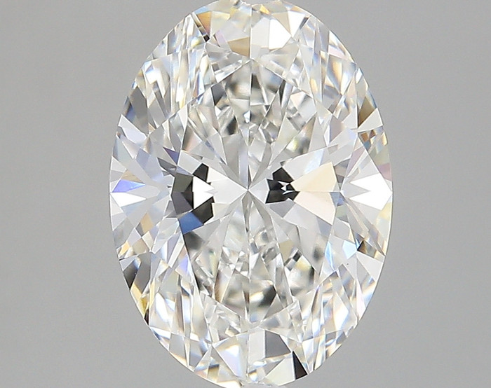 3.37-Carat Oval Lab Grown Diamond