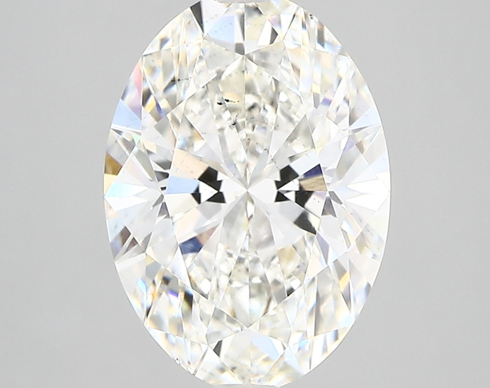 3.41-Carat Oval Lab Grown Diamond