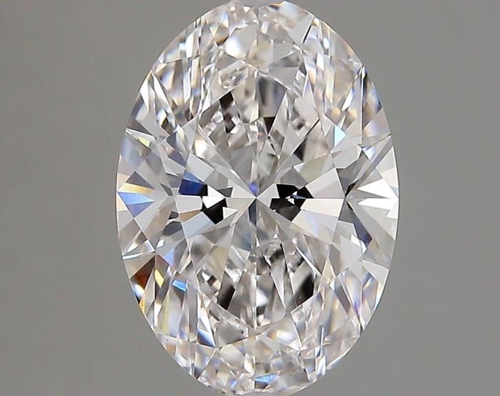3.02-Carat Oval Lab Grown Diamond