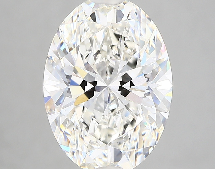 3.43-Carat Oval Lab Grown Diamond