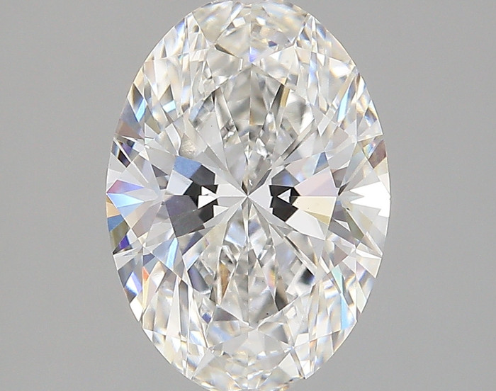 3.26-Carat Oval Lab Grown Diamond