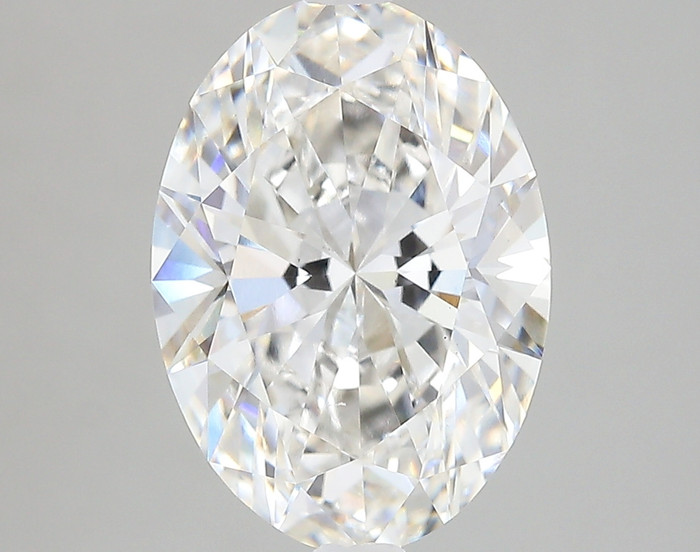3.64-Carat Oval Lab Grown Diamond