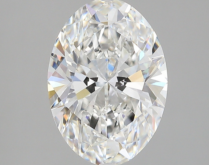 3.7-Carat Oval Lab Grown Diamond
