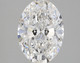 4.1-Carat Oval Lab Grown Diamond
