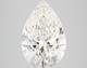 5.54-Carat Pear Lab Grown Diamond