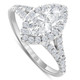 Certified 1.50Ct Marquise Diamond Engagement Ring 14k White Gold Lab Grown Certified 1.50Ct Marquise Diamond Engagement Ring 14k White Gold Lab Grown