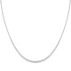 10Ct Graduated Diamond Tennis Necklace Lab Grown 14k Gold 18"