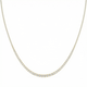 10Ct Graduated Diamond Tennis Necklace Lab Grown 14k Gold 18"