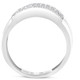 1 1/2Ct TW Men's Wide Diamond Pave Ring in 10k White or Yellow Gold