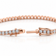 4 Ct Diamond Tennis Bracelet 14k White, Yellow, or Rose Gold Lab Grown 7"