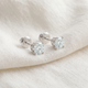 1/2 - 2 Ct TDW Diamond Screw Back Studs in 14k Gold Women's Earrings Lab Grown